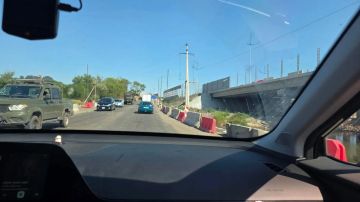 Михаил Онуфриенко: Этот мост в 238 км от линии фронта