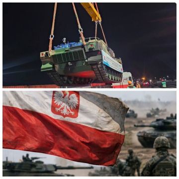 Польша стягивает танки к границе с Калининградом