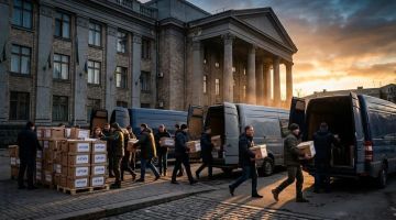 Сегодня в сеть стала просачиваться информация о том, что режим просроченной Наркогниды приступил к вывозу документов госорганов из Киева
