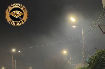 "Официальные" украинские источники сообщают об ударе реактивным беспилотником по торговым складам в Саксаганском районе Кривого Рога
