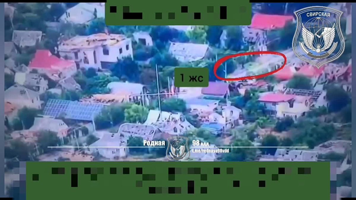 В херсонской Антоновке мощным ударом выжжено очередное логово боевиков ВСУ